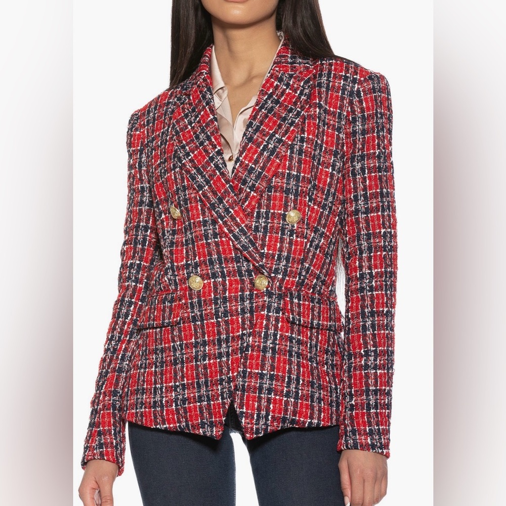NWT Alexia Admore Tweed Jacket